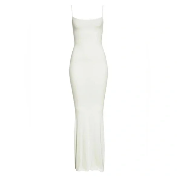 Skims soft lounge long slip dress - Picture 4 of 6